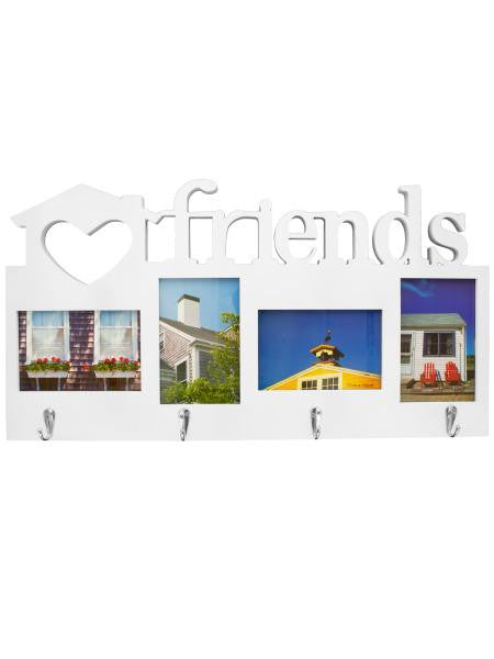 Friends Collage Photo Frame with Hooks (Available in a pack of 6)