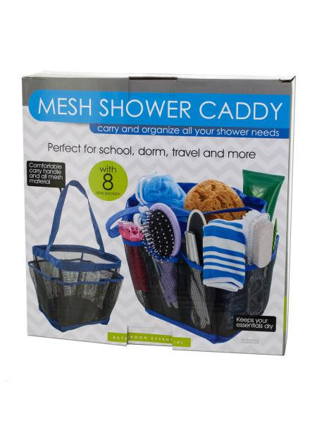 Mesh Shower Caddy with 8 Side Pockets (Available in a pack of 1)