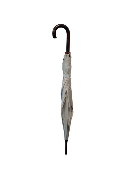 Grey Umbrella with Crook Handle (Available in a pack of 1)