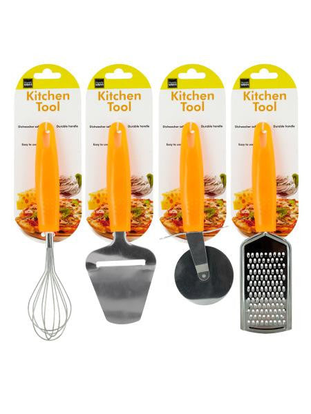 Kitchen Tool with Bright Orange Handle (Available in a pack of 4)