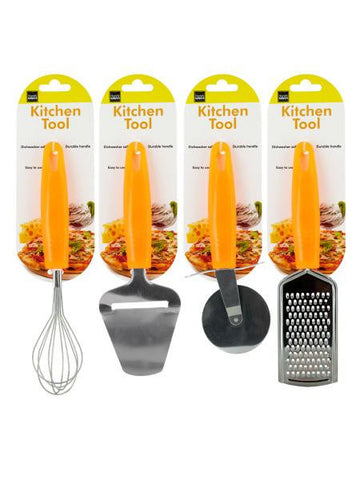 Kitchen Tool with Bright Orange Handle (Available in a pack of 4)