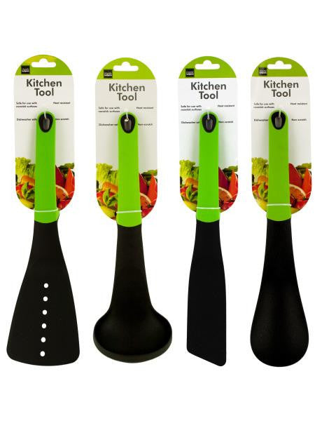 Kitchen Tool with Bright Green Handle (Available in a pack of 4)