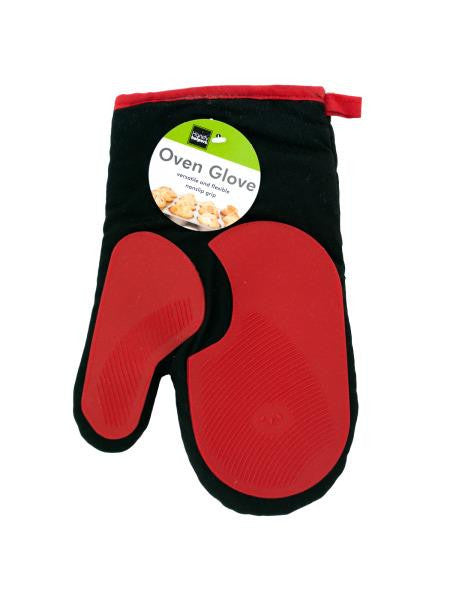 Heat Resistant Oven Glove with Silicone Grip (Available in a pack of 4)