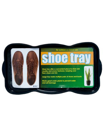 Textured Shoe &amp; Boot Storage Tray (Available in a pack of 4)