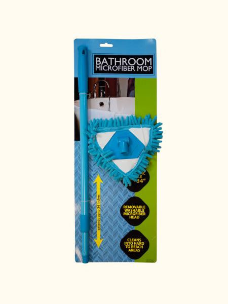 Bathroom Microfiber Mop with Telescopic Handle (Available in a pack of 4)