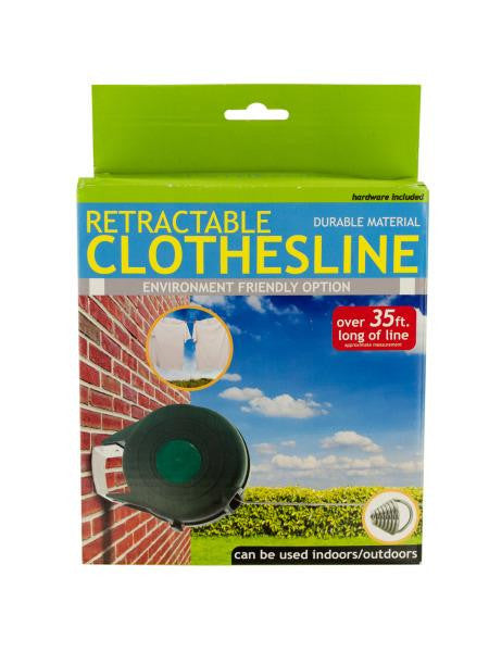 Indoor Outdoor Retractable Clothesline (Available in a pack of 1)