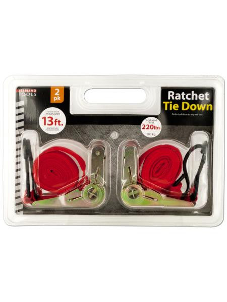 Ratchet Tie Down Set (Available in a pack of 4)