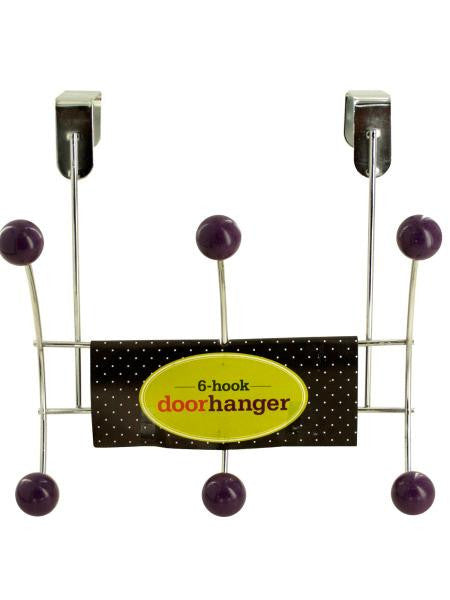 6 Hook Over Door Hanger (Available in a pack of 12)