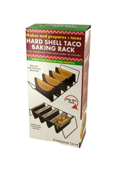 Hard Shell Taco Baking &amp; Preparation Rack (Available in a pack of 1)