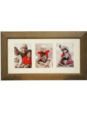 Simulated Wood Collage Photo Frame (Available in a pack of 1)