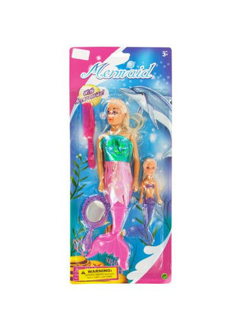 Mermaids with Accessories Set (Available in a pack of 12)