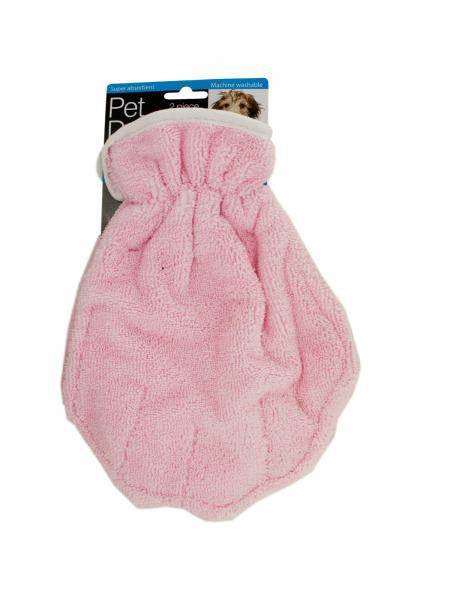 Pet Microfiber Drying Gloves (Available in a pack of 4)