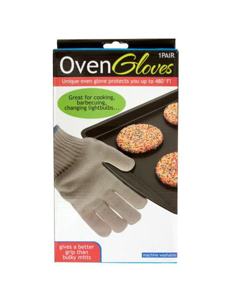 Heat Resistant Oven Gloves (Available in a pack of 5)