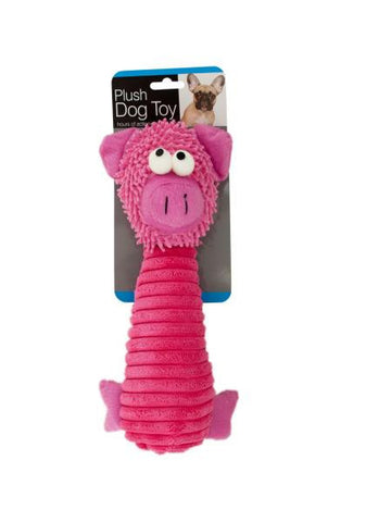 Plush Animal Squeak Dog Toy (Available in a pack of 4)