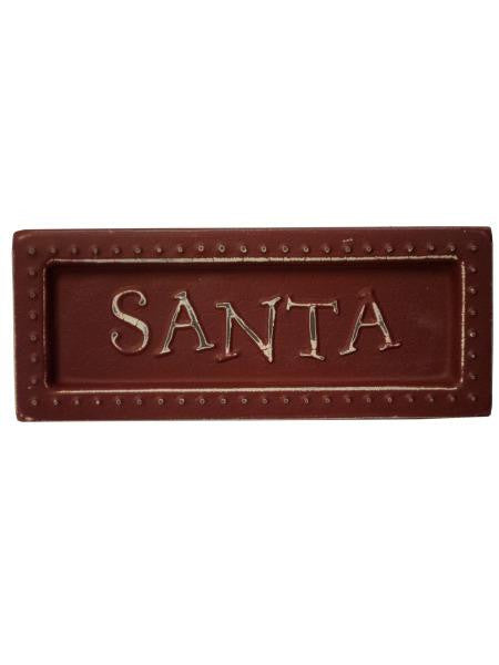 Santa Mini Metal Sign Magnet (Available in a pack of 18)