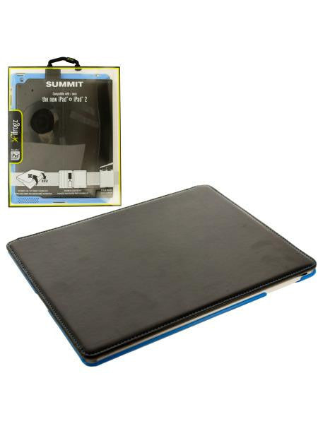 Black &amp; Blue ifrogz iPad Snap-In Folio Case (Available in a pack of 4)