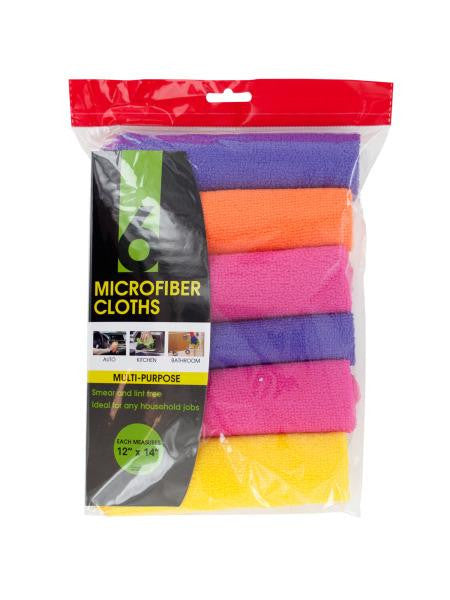 Multi-Purpose Microfiber Cloths Set (Available in a pack of 4)