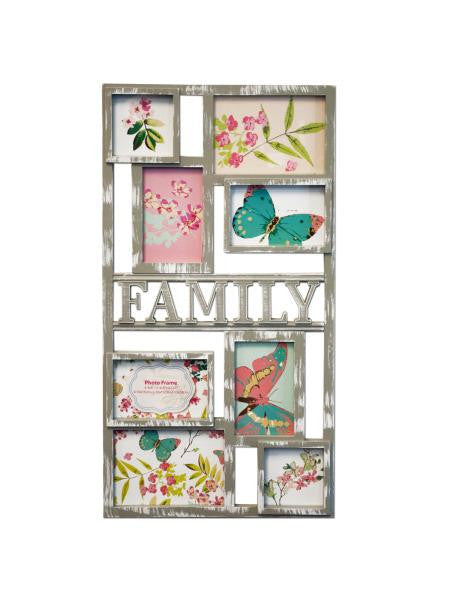 Grey Family Collage Photo Frame (Available in a pack of 6)