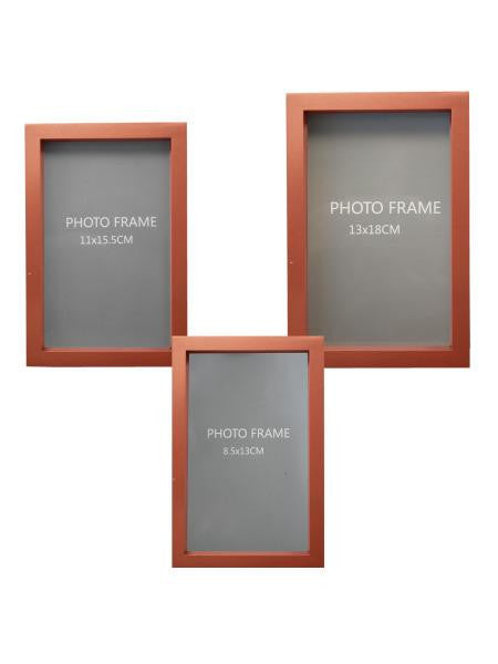 Rose Gold Photo Frame Set (Available in a pack of 6)