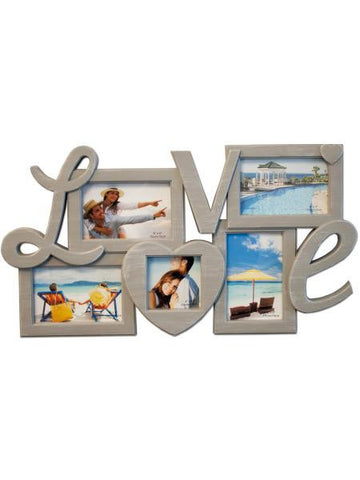 Grey Love Collage Photo Frame (Available in a pack of 18)