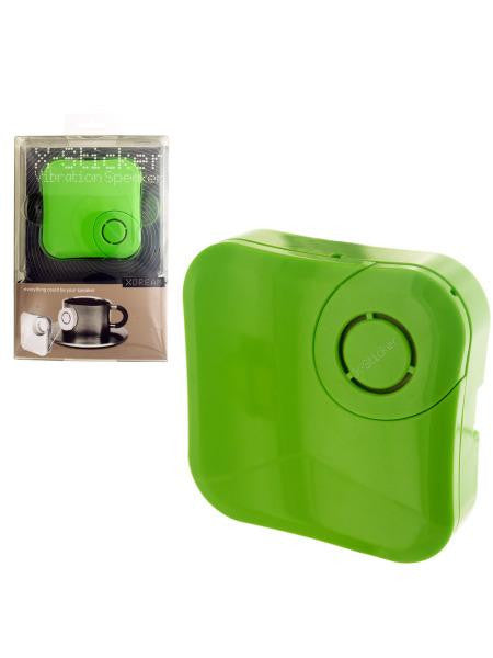 X-Sticker Green Vibration Speaker (Available in a pack of 4)