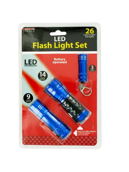 LED Flashlight Set (Available in a pack of 1)