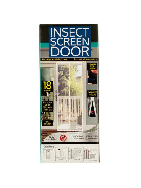 Insect Screen Door with Magnetic Closure (Available in a pack of 4)