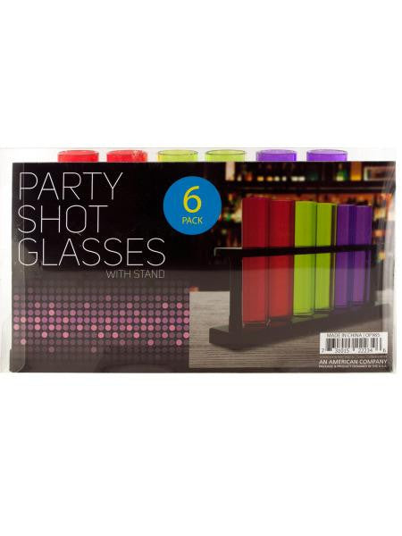 Test Tube Party Shot Glasses with Stand (Available in a pack of 4)