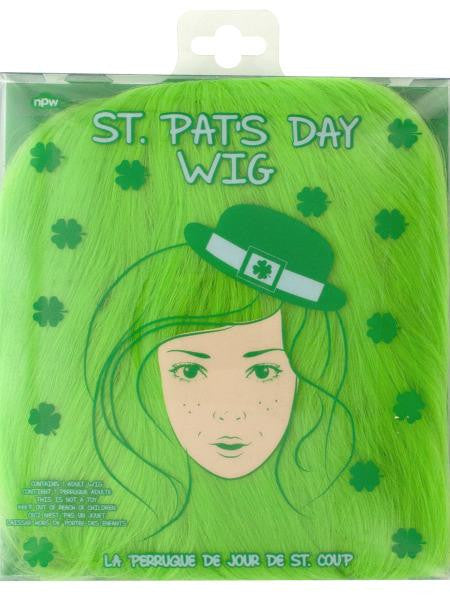 St. Patrick&#039;s Day Adult Wig (Available in a pack of 9)