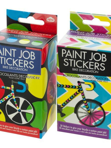 Paint Job Bike Decoration Stickers (Available in a pack of 15)