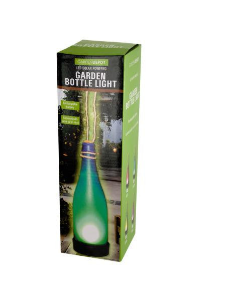 LED Solar Powered Garden Bottle Light (Available in a pack of 4)