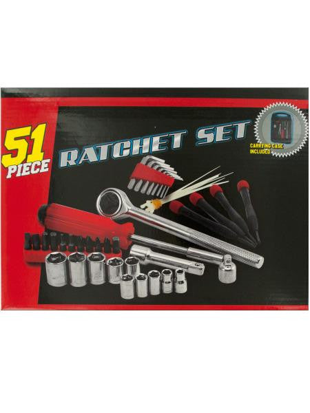 Medium Ratchet Set with Carrying Case (Available in a pack of 1)