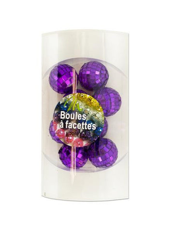 Mini Purple Mirror Balls (Available in a pack of 15)