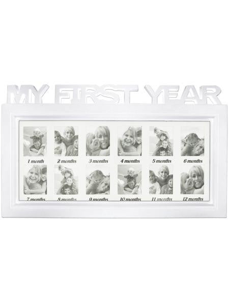 My First Year Photo Frame (Available in a pack of 6)