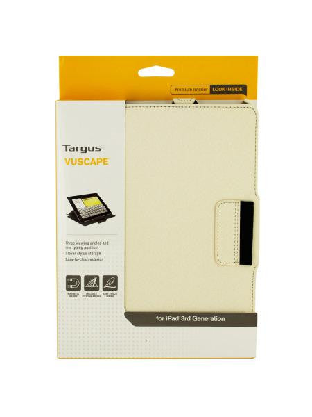 Targus Vuscape Bone White Tablet Viewing Case (Available in a pack of 2)