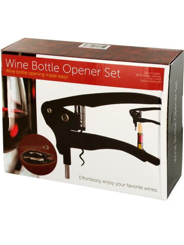 Wine Bottle Opener Set (Available in a pack of 1)