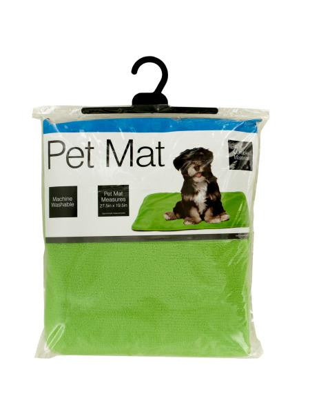 Plush Pet Mat with Anti-Slip Bottom (Available in a pack of 2)