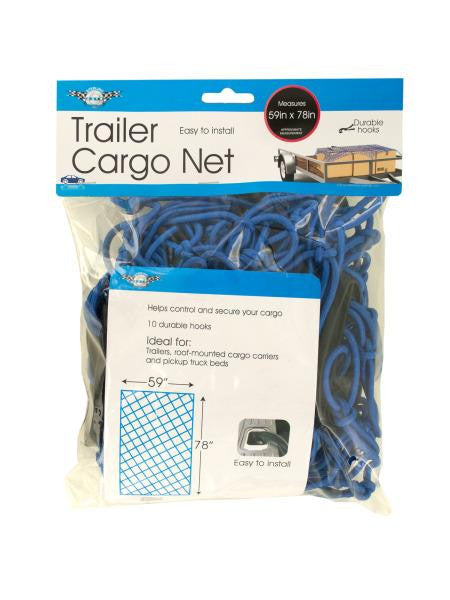 Trailer Cargo Net with Hooks (Available in a pack of 1)