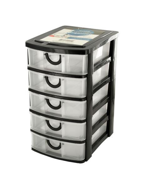 5 Drawer Desktop Storage Organizer (Available in a pack of 4)