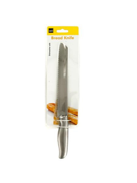 Stainless Steel Bread Knife with Matching Handle (Available in a pack of 6)