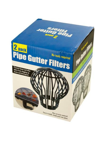 Pipe Gutter Filters Set (Available in a pack of 12)