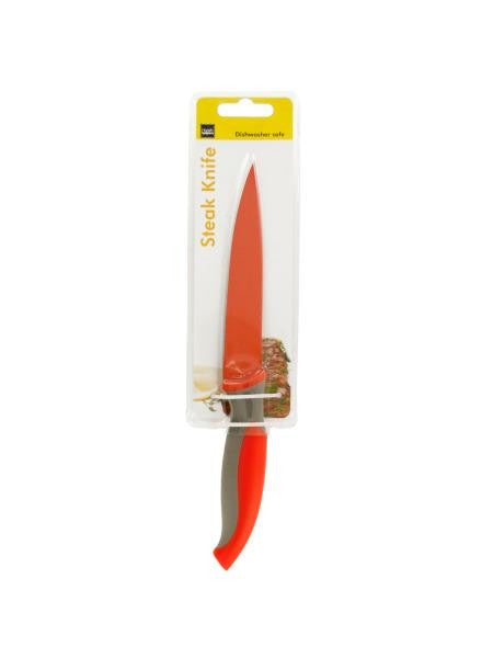 Colorful Kitchen Knife with Anti-Slip Handle (Available in a pack of 6)