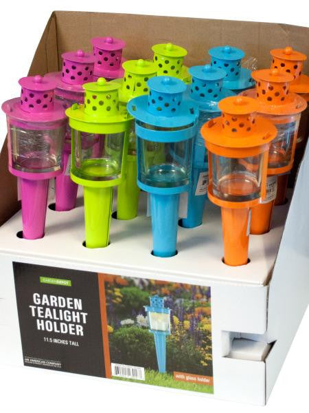 Garden Lighthouse Tealight Holder Countertop Display (Available in a pack of 6)