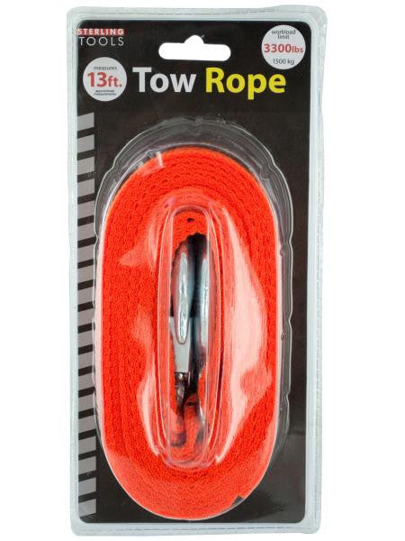 Nylon Tow Rope with Metal Hooks (Available in a pack of 4)