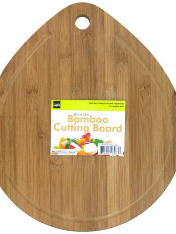 Waterdrop Shape Bamboo Cutting Board (Available in a pack of 1)