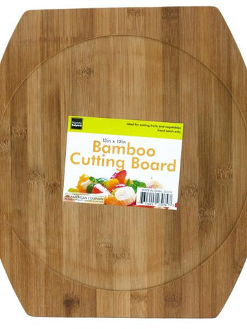 Rounded Bamboo Cutting Board (Available in a pack of 1)