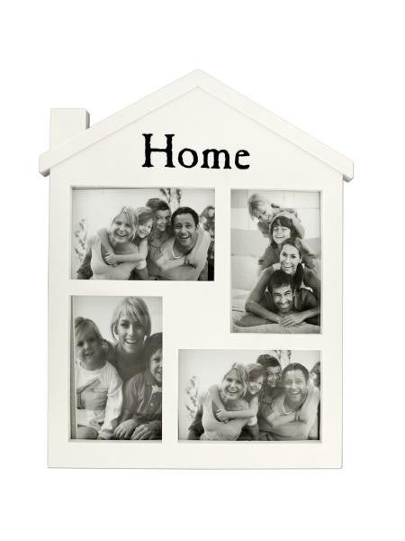 Home White Collage Photo Frame (Available in a pack of 12)