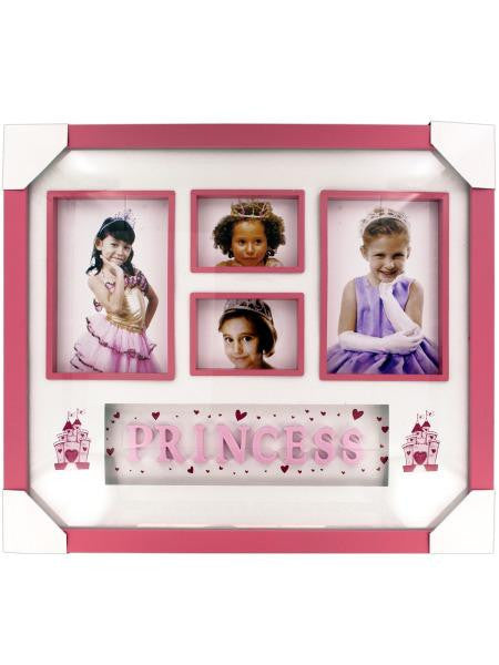 Prince &amp; Princess Sectioned Box Photo Frame (Available in a pack of 6)