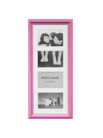 Vertical Pink Collage Photo Frame (Available in a pack of 12)