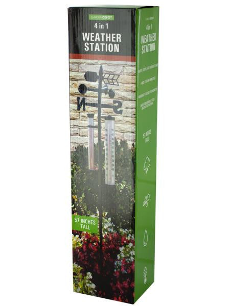 4 in 1 Weather Station (Available in a pack of 1)